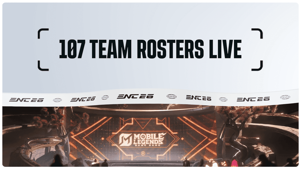 ENC26 Announces Official MLBB Rosters
